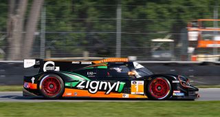 #1: Gebhardt Motorsport USA Inc., Duqueine D08, P3: Oscar Tunjo