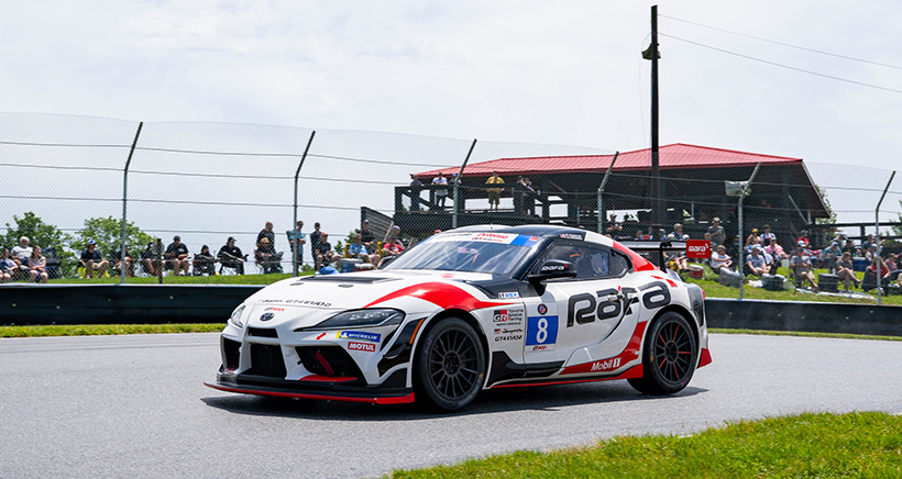 #8: RAFA Racing, Toyota GR Supra GT4 EVO2, GSX: Westin Workman