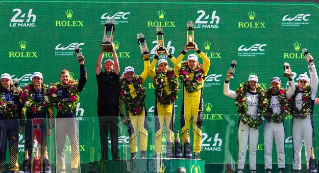 Imsa Lm24 26 Lmgt3podium Corvetteracing