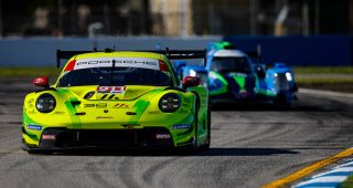 #911: Manthey, Porsche 911 GT3 R (992), GTD Pro: Thomas Preining, Klaus Bachler, Ricardo Feller