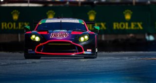 #44: Magnus Racing, Aston Martin Vantage GT3 Evo, GTD: John Potter, Spencer Pumpelly, Nicki Thiim, Madison Snow