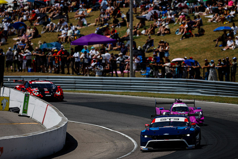 #64: Ford Multimatic Motorsports, Ford Mustang GT3, GTD PRO: Mike Rockenfeller, Sebastian Priaulx