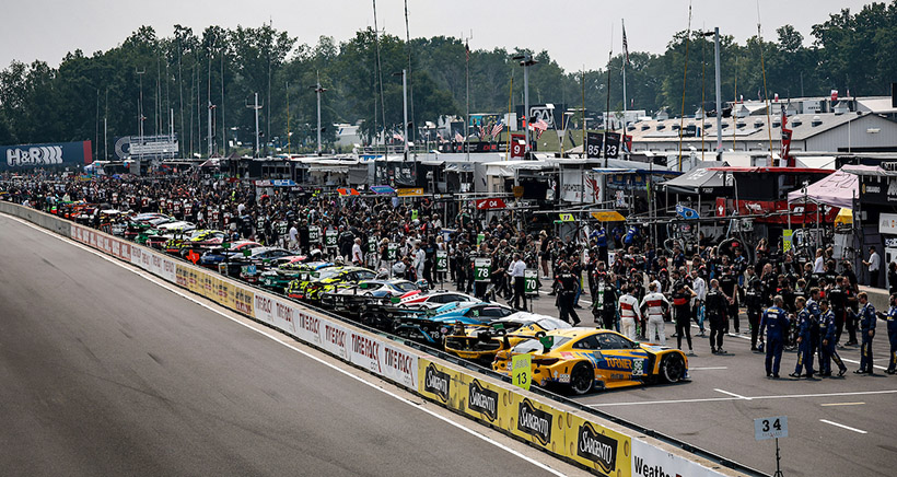 Grid walk, fans