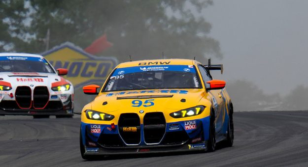 #95: Turner Motorsport, BMW M4 GT4 EVO, GS: Francis Selldorff, Dillon Machavern
