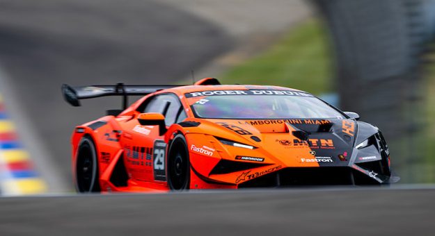 No. 29 TR3 Racing Lamborghini Huracan Super Trofeo Evo2, driven by Elias De La Torre / TBD (Pro), Sahlen's Six Hours of the Glen, Watkins Glen International - Watkins Glen, New York