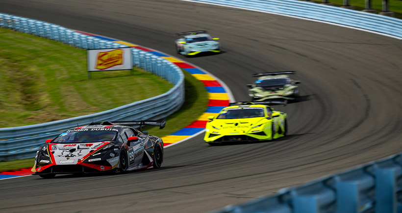 No. 99 Topp Racing Lamborghini Huracan Super Trofeo Evo2, driven by Rocky T Bolduc (LBCup), Sahlen's Six Hours of the Glen, Watkins Glen International - Watkins Glen, New York