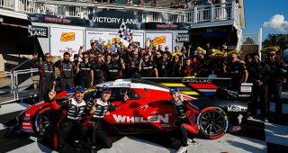 #31: Cadillac Whelen, Cadillac V-Series.R, GTP: Jack Aitken, Earl Bamber, Frederik Vesti