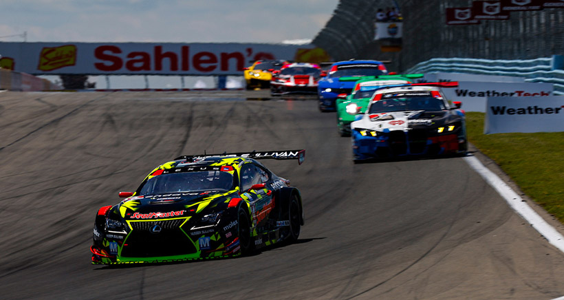 #14: Vasser Sullivan Racing, Lexus RC F GT3, GTD Pro: Jack Hawksworth, Ben Barnicoat