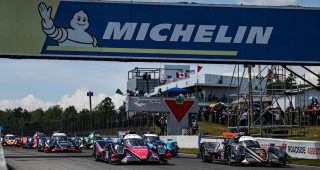 #04: Crowdstrike Racing by APR, ORECA LMP2 07, LMP2: George Kurtz, Alex Quinn, #73: Pratt Miller Motorsports, ORECA LMP2 07, LMP2: Pietro Fittipaldi, Chris Cumming, Start