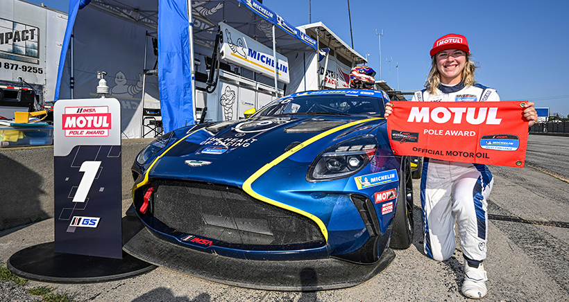 Greenemeier Makes it Back-to-Back Poles for Heart of Racing in Michelin Pilot Challenge