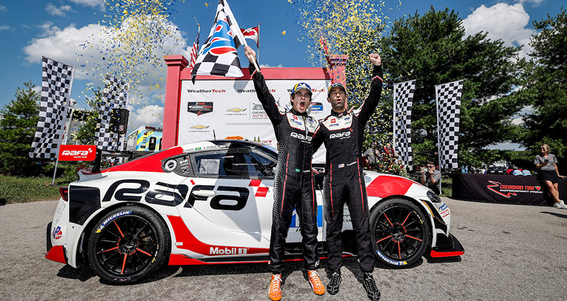 Porto, Choksey and RAFA Toyota Take Michelin Pilot Challenge CTMP GS Win