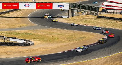 Last-Lap Dash Highlights Ferrari Challenge Conclusion to Sonoma