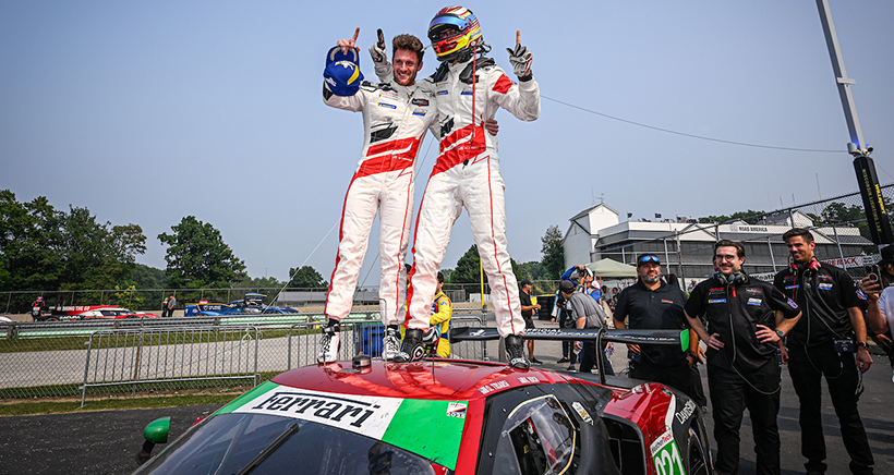 #021: Triarsi Competizione, Ferrari 296 GT3, GTD: Onofrio Triarsi, Kenton Koch