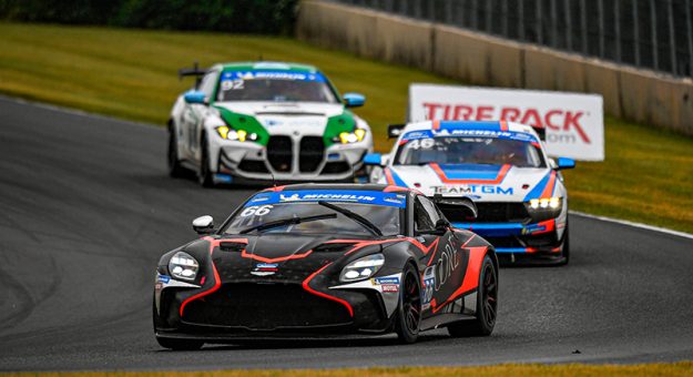 #66: Car Blanche, Aston Martin Vantage AMR GT4 Evo, GS: Allen Patten, Trenton Estep
