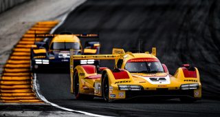 #7: Porsche Penske Motorsport, Porsche 963, GTP: Felipe Nasr, Julien Andlauer, #6: Porsche Penske Motorsport, Porsche 963, GTP: Laurens Vanthoor, Kevin Estre