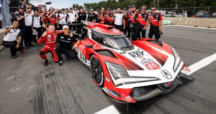 Yelloly Leads Front-Row Sweep for Acura Meyer Shank Racing for Motul SportsCar Endurance Grand Prix at Road America