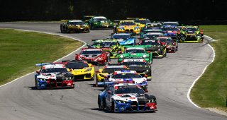 #1: Paul Miller Racing, BMW M4 GT3 EVO, GTD PRO: Madison Snow, Neil Verhagen, Race Start