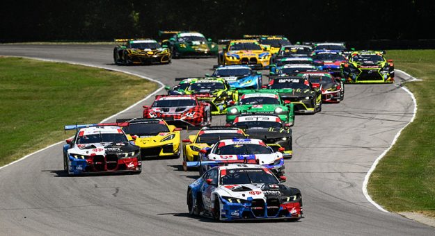#1: Paul Miller Racing, BMW M4 GT3 EVO, GTD PRO: Madison Snow, Neil Verhagen, Race Start