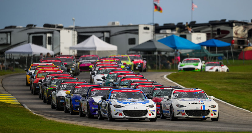 Fight for Whelen Mazda MX-5 Cup Intensifies at VIRginia International Raceway