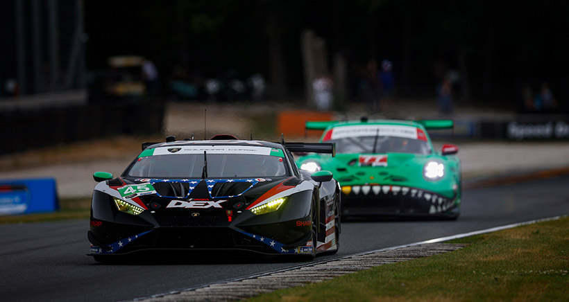 #45: Wayne Taylor Racing, Lamborghini Huracan GT3 EVO2, GTD: Danny Formal, Trent Hindman, Graham Doyle