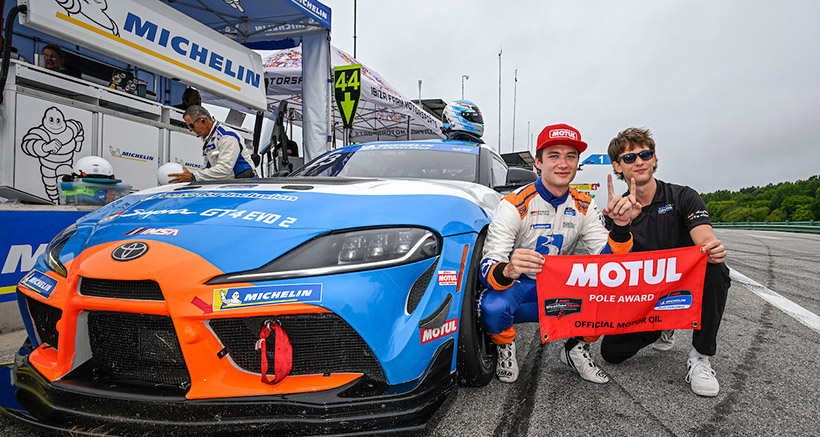 Bell, Morris Power to Michelin Pilot Challenge Poles at VIR