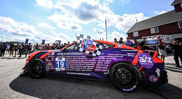 #19: Stephen Cameron Racing, Ford Mustang GT4, GS: Sean Quinlan, Gregory Liefooghe
