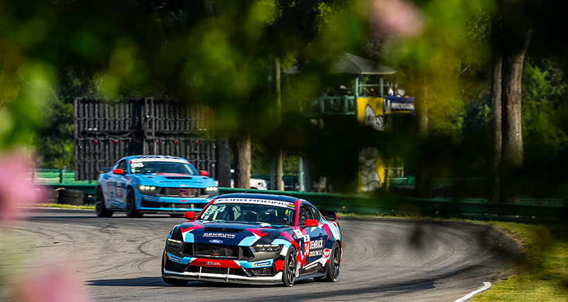 Lucas Claims Maiden Mustang Challenge Victory at VIR