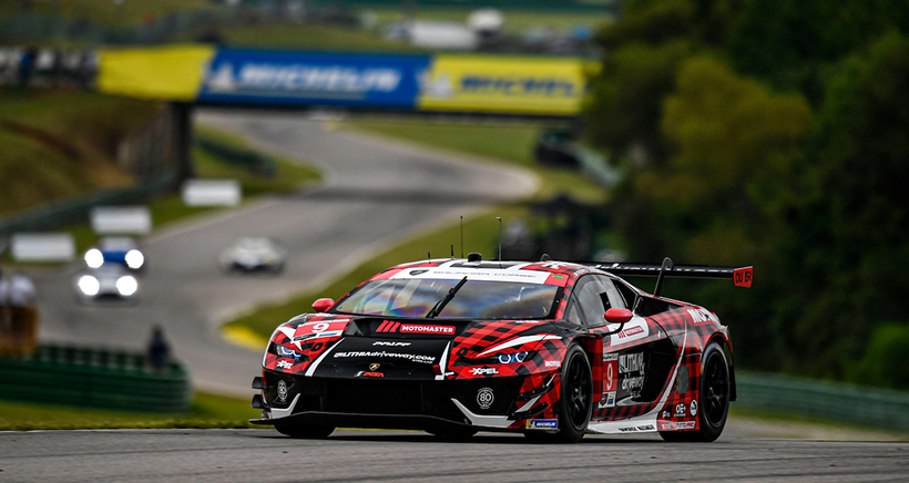 Pfaff Doubles Up with VIR Overall Win for Lamborghini