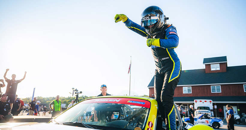 Adakonis Wins His Third Whelen Mazda MX-5 Cup Race in Round Nine at VIR