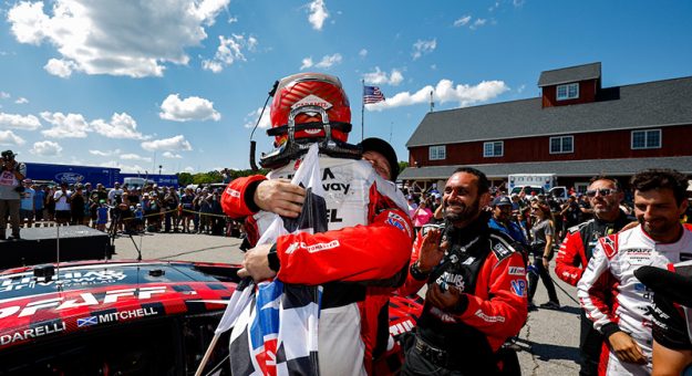 #9: Pfaff Motorsports, Lamborghini Huracan GT3 EVO2, GTD Pro: Andrea Caldarelli, Sandy Mitchell