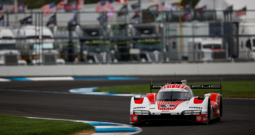 Estre, Porsche Open IMSA’s Brickyard Weekend Fastest on Friday