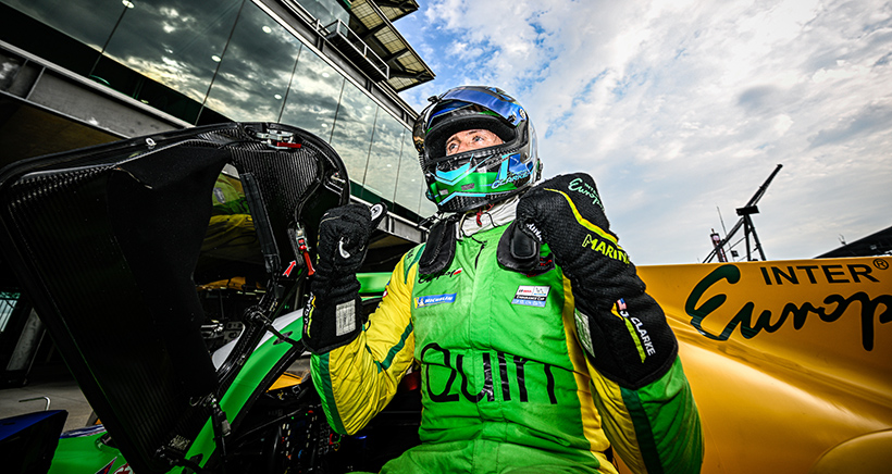 #43: Inter Europol Competition, ORECA LMP2 07, LMP2: Jeremy Clarke, Tom Dillmann, Motul Pole Award