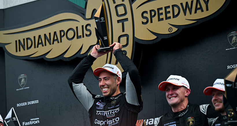Taurino Returns to the Top in Indy to Cap Lamborghini Super Trofeo Weekend