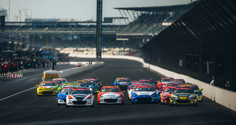 Nicholson Gets Fairytale Whelen Mazda MX-5 Cup Win at Indianapolis