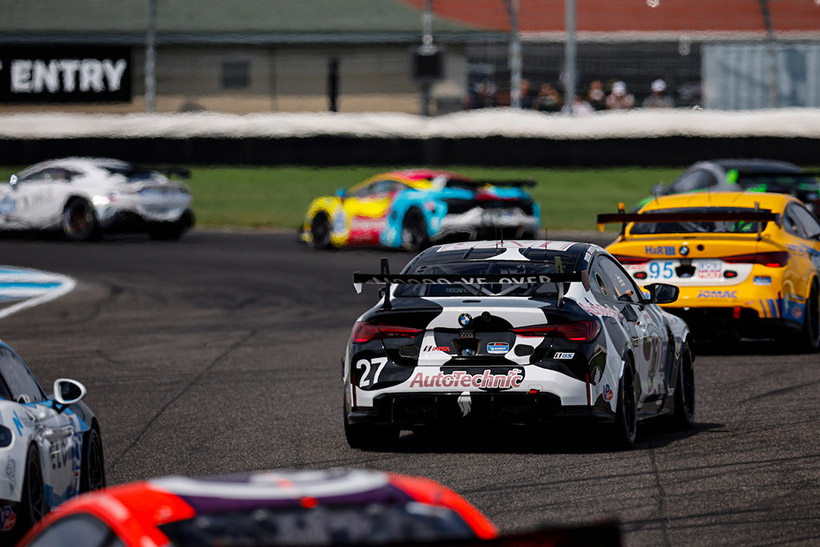 #27: AutoTechnic Racing, BMW M4 GT4 EVO, GS: Austin Krainz, Stevan McAleer