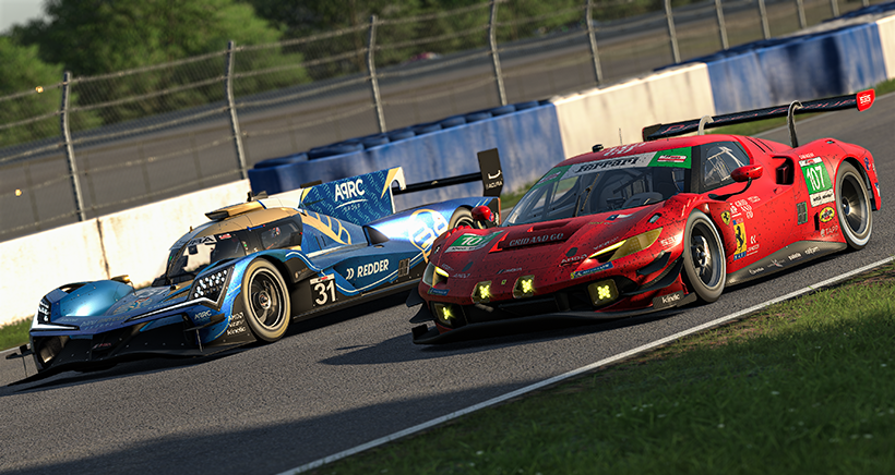 Bleu Mercure Esport, Rizi Competitzione by GnG claim IMSA Esports Global Championship class wins in Kinetic 240 at Road Atlanta