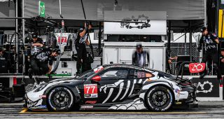 #77: AO Racing, Porsche 911 GT3 R (992), GTD PRO: Laurin Heinrich, Klaus Bachler, Michael Christensen