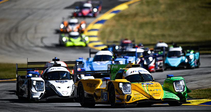 #43: Inter Europol Competition, ORECA LMP2 07, LMP2: Tom Dillmann, Bijoy Garg, Jeremy Clarke, Start