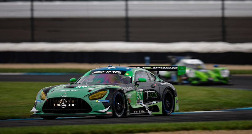 #57: WINWARD RACING, Mercedes-AMG GT3, GTD: Russell Ward, Philip Ellis