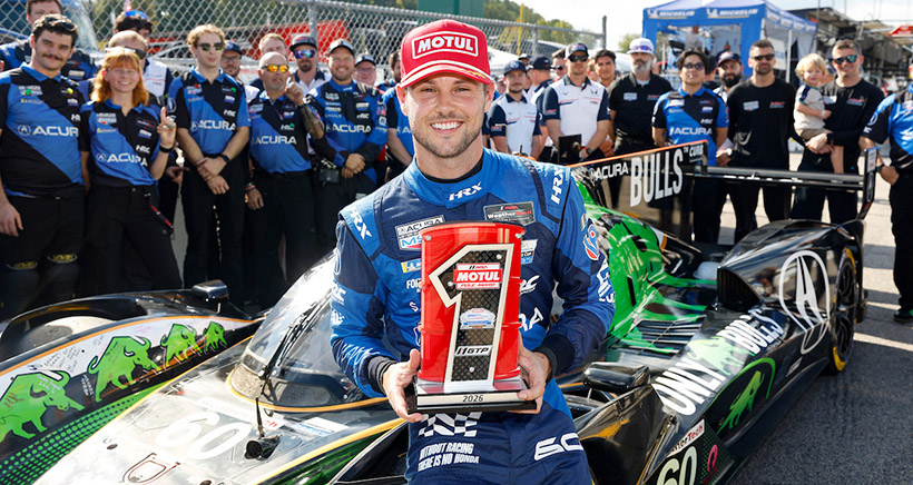 Blomqvist Lands on Motul Petit Le Mans Pole