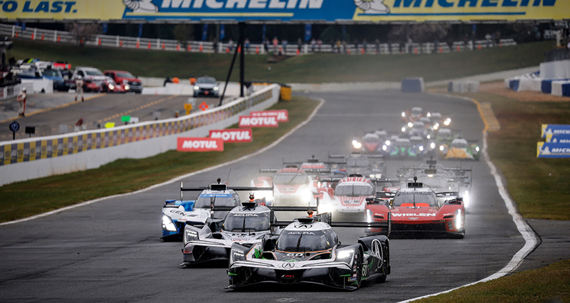 Braun’s Acura Leads at Hour 4 Mark of Motul Petit Le Mans
