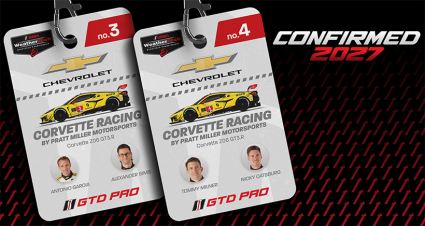 Corvette Racing by Pratt Miller Motorsports Confirmed with Two GTD PRO Cars