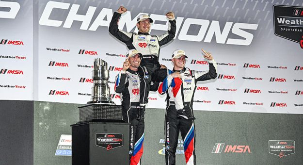 #1: Paul Miller Racing, BMW M4 GT3 EVO, GTD Pro: Neil Verhagen, Connor De Phillippi, Dan Harper, Championship Photo