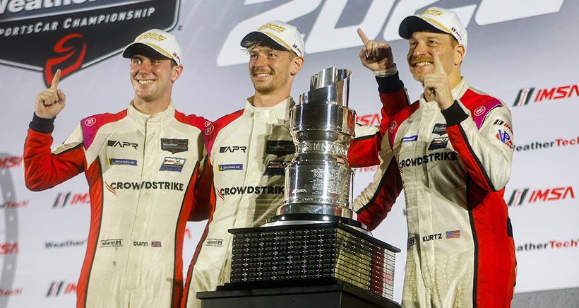 LMP2 Season Review – CrowdStrike by APR Emerges from Year-Long IMSA Battle as Champs